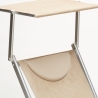 Santorini Professional Aluminum Beach Sun Lounger 
