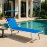 Set of 20 Santorini Aluminum Beach Sun Loungers Catalog