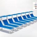 Set of 20 Santorini Aluminum Beach Sun Loungers Promotion