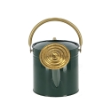 Green Watering Can with Round Spout for Garden and Balcony, Size S Choice Of