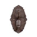 Decorative Cast Iron Wall-Mounted Shoe Rack On Sale