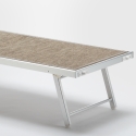 Santorini Limited Edition Aluminum Beach Sun Lounger 