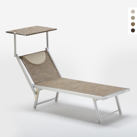 Santorini Limited Edition Aluminum Beach Sun Lounger Promotion