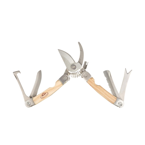 Multi-Purpose Garden Shears with Steel and Wood Handle Promotion
