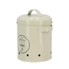 Vintage Tin Onion Storage Jar with Lid Offers