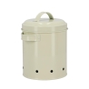 Vintage Tin Onion Storage Jar with Lid Discounts