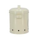 Vintage Tin Onion Storage Jar with Lid Choice Of