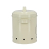 Vintage Tin Onion Storage Jar with Lid Choice Of