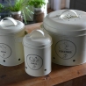Vintage Tin Onion Storage Jar with Lid Price