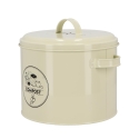 Vintage Tin Compost Bin with Activated Carbon Filter Sale