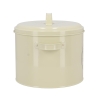 Vintage Tin Compost Bin with Activated Carbon Filter Model