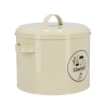 Vintage Tin Compost Bin with Activated Carbon Filter Characteristics