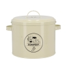 Vintage Tin Compost Bin with Activated Carbon Filter Promotion
