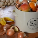 Vintage Tin Compost Bin with Activated Carbon Filter Price