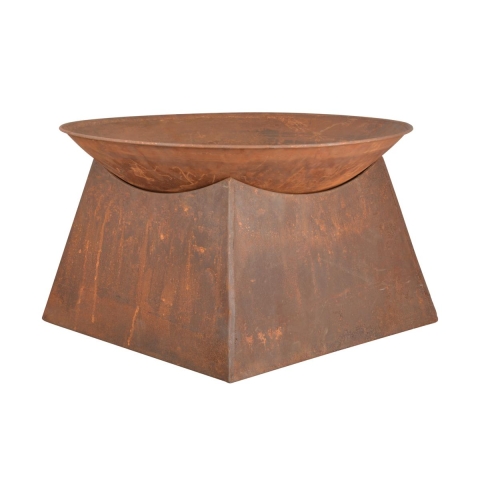 Outdoor Metal Fire Pit with Rustic Finish Promotion