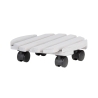 Wooden Round Plant Trolley with Wheels Discounts