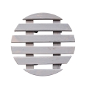 Wooden Round Plant Trolley with Wheels Bulk Discounts