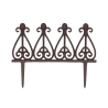 Decorative Cast Iron Garden Border Fence 38cm Promotion