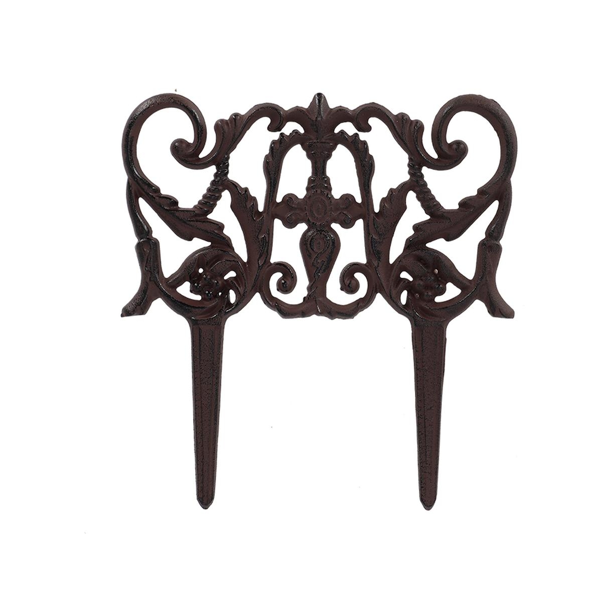 Decorative Cast Iron Border Fence Element Promotion