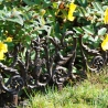 Decorative Cast Iron Border Fence Element On Sale
