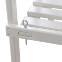 White Wooden Ladder Shelf Plant Stand, 2 Tiers Sale