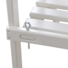 White Wooden Ladder Shelf Plant Stand, 2 Tiers Sale