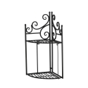 Folding Corner Wall Shelf with 2 Tiers Offers