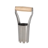 Stainless Steel Bulb Planter with Wooden Handle for Flowers Offers