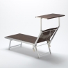 Set of 20 Santorini Limited Edition Aluminum Beach Sun Loungers Choice Of