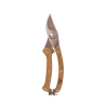 Stainless Steel Pruning Shears with Wooden Handle for Plants and Flowers Offers
