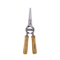 Pruning Shears with Steel Blades and Ash Wood Handle On Sale