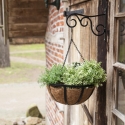 Black Metal Hanging Basket Hook On Sale