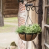 Black Metal Hanging Basket Hook On Sale