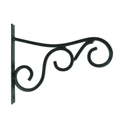 Black Metal Hanging Basket Hook Promotion