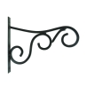 Black Metal Hanging Basket Hook Promotion