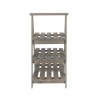 Triangular Wooden Ladder Plant Stand with 4 Shelves Offers