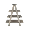 Triangular Wooden Ladder Plant Stand with 4 Shelves Sale