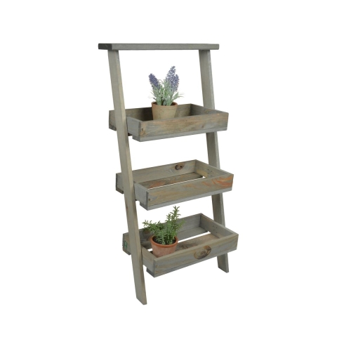 Wooden Plant Stand with 3 Tiers Promotion