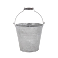 Antique-Style Galvanized Metal Bucket, 7L Promotion