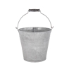 Antique-Style Galvanized Metal Bucket, 7L Promotion