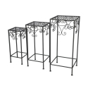 Set of 3 Classic Style Plant Stand Tables Offers