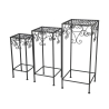 Set of 3 Classic Style Plant Stand Tables Offers