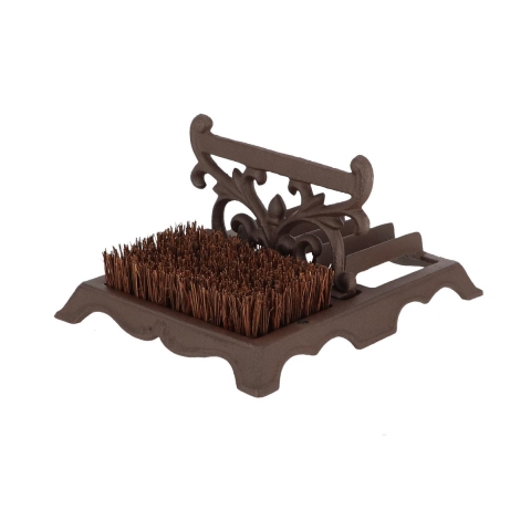 Cast Iron Shoe Cleaning Brush with Soot-Proof Scraper Bar Promotion