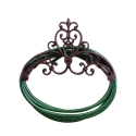 Wall-Mounted Decorative Cast Iron Hose Holder, Classic Style Promotion