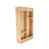 Wall-Mounted Storage Unit with Foldable Wooden Table Sale