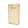 Wall-Mounted Storage Unit with Foldable Wooden Table Offers