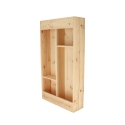 Wall-Mounted Storage Unit with Foldable Wooden Table Catalog