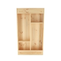 Wall-Mounted Storage Unit with Foldable Wooden Table Discounts