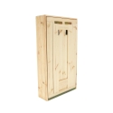 Wall-Mounted Storage Unit with Foldable Wooden Table Bulk Discounts