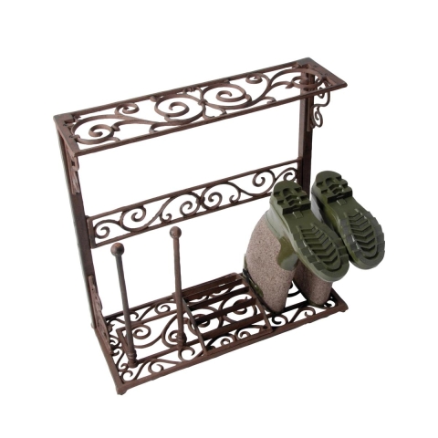 Small Cast Iron Boot Rack for 2 Pairs of Boots Promotion